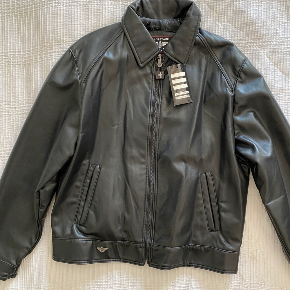 Reportage R.G.A men’s leather jacket - Picture 2 of 3